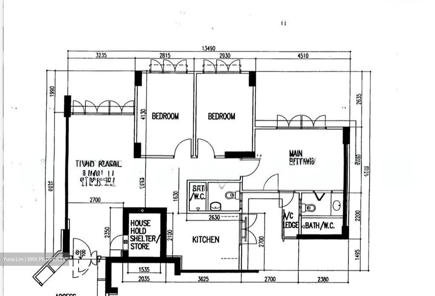 Blk 311B Anchorvale Vista (Sengkang), HDB 4 Rooms #588906651